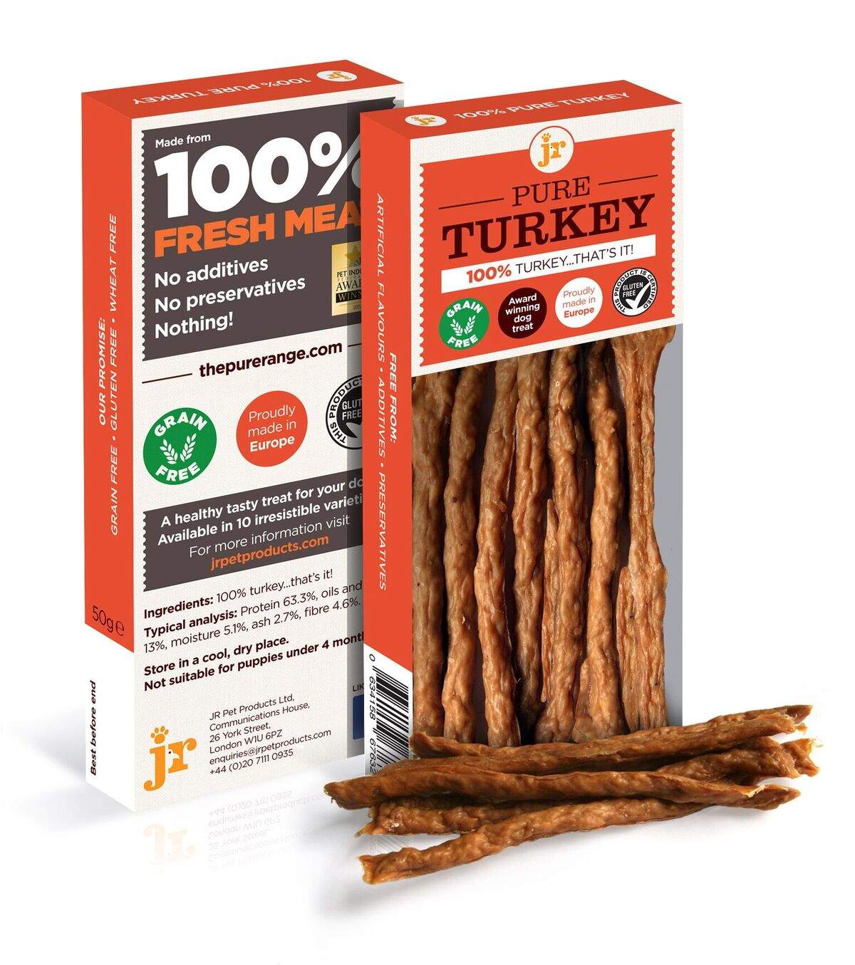 JR Pet Pure Sticks Turkey 50g