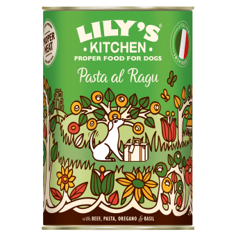 Lily's Kitchen Wet Dog Food: Pasta Al Ragu 6x400g