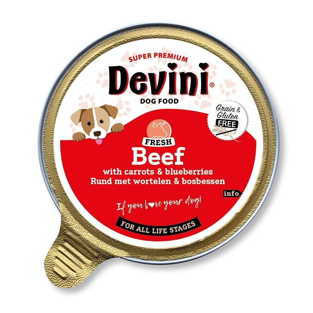 Devini Wet Dog Food: Beef
