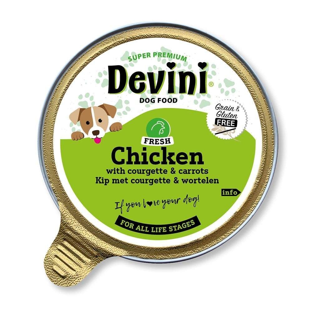 Devini Wet Dog Food: Chicken