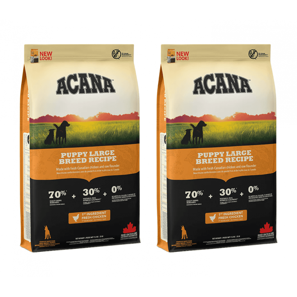 ACANA Dog Food: Puppy Large Breed 2x11.4kg