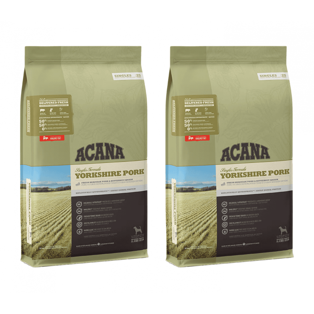 ACANA Dog Food: Yorkshire Pork 2x11.4kg