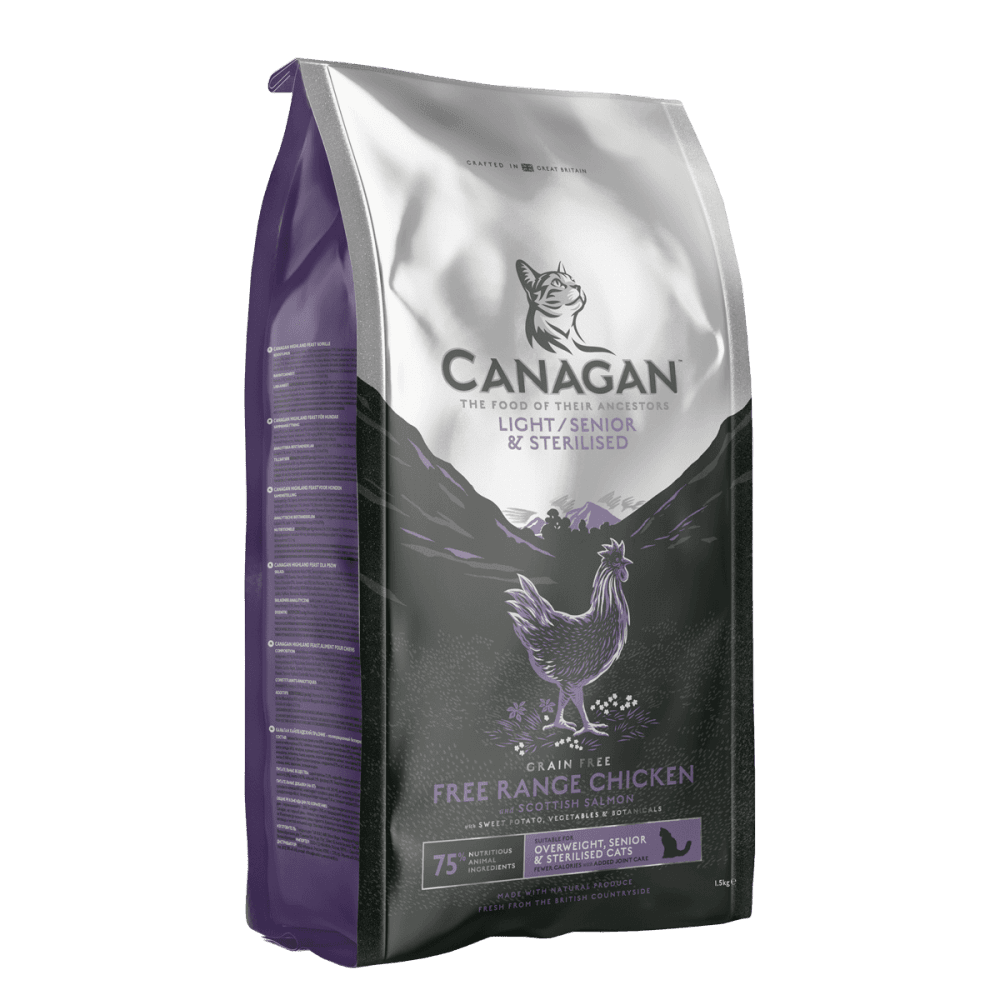Canagan Cat Food: Light & Senior Chicken with Salmon