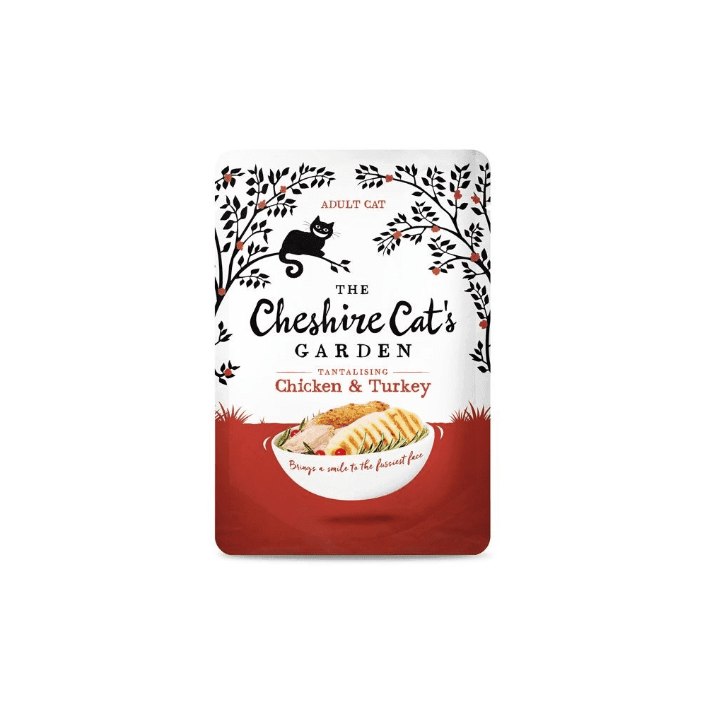 Cheshire's Cat Garden Cat Food: Adult Chicken & Turkey 8x85g
