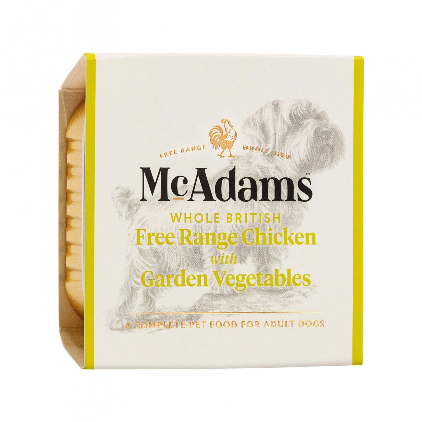 McAdams Wet Dog Food: Free Range Chicken with Vegetables 150g