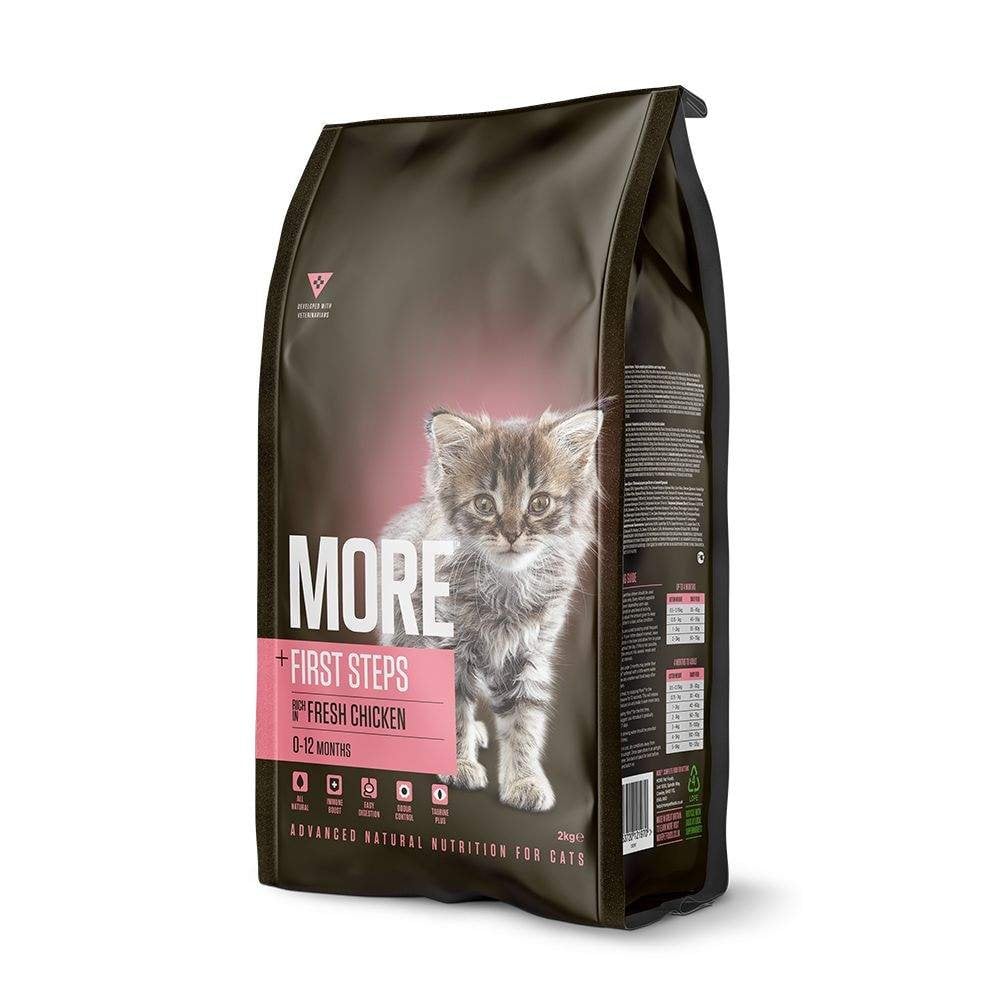 MORE Dry Cat Food: +First Steps Chicken 2kg