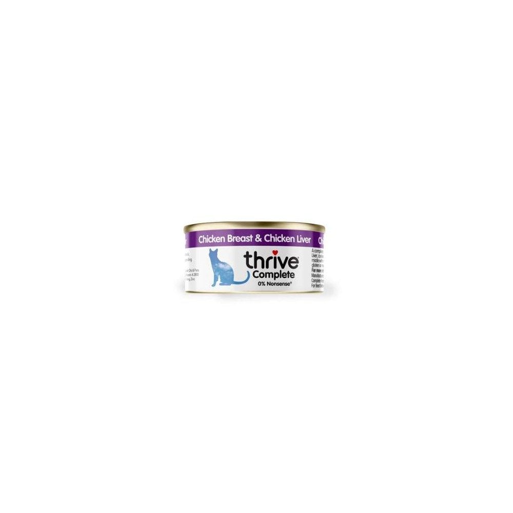 Thrive Wet Cat Food: Chicken & Chicken Liver 75g