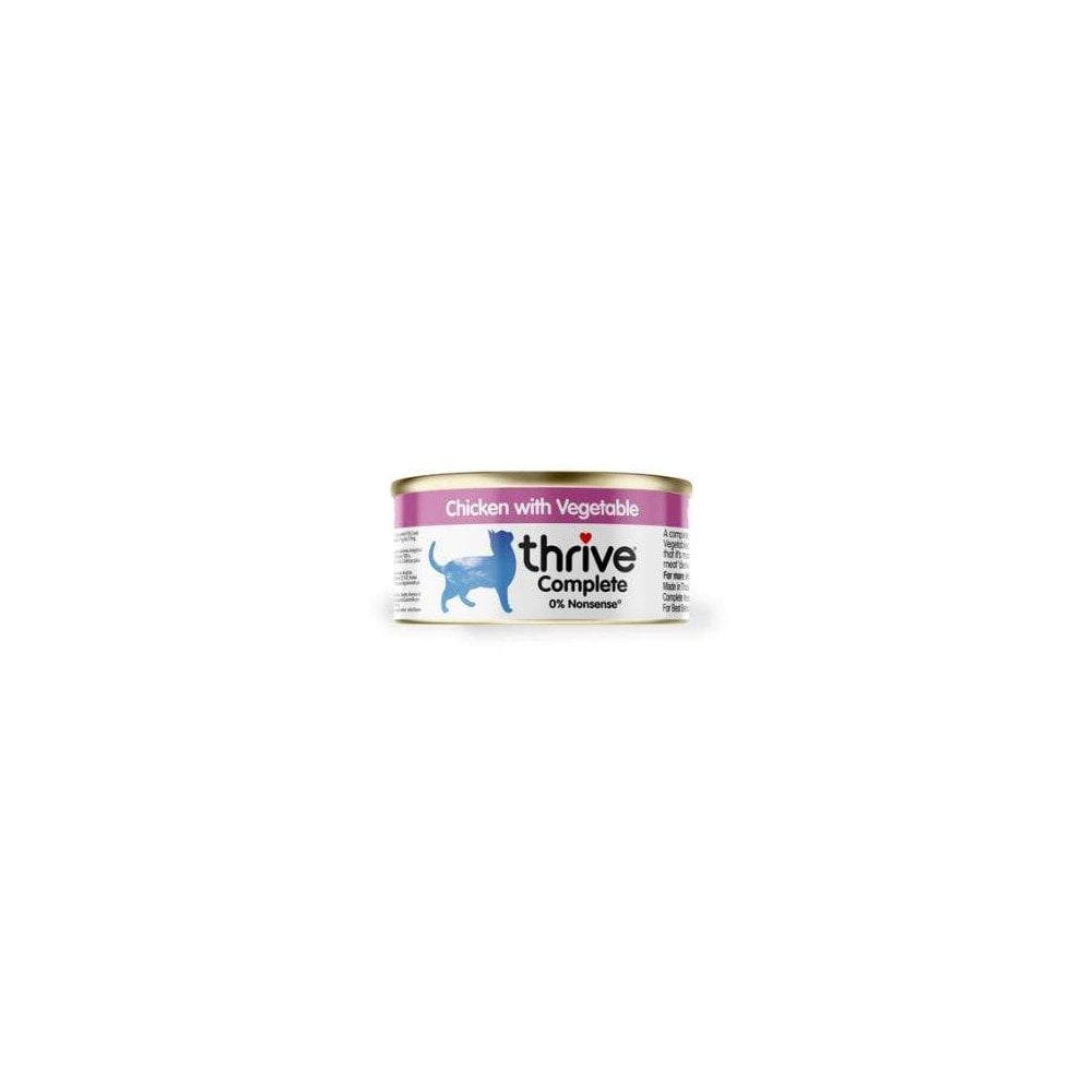Thrive Wet Cat Food: Chicken with Vegetable 75g