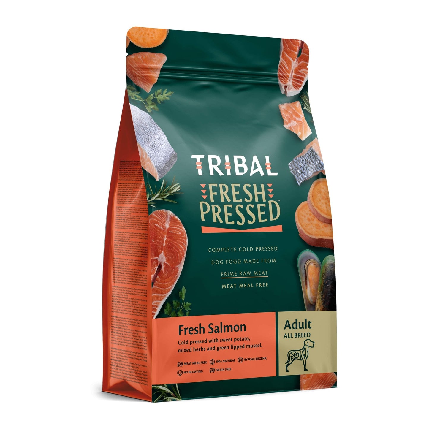 Tribal Dog Food: Adult Cold Pressed Fresh Salmon