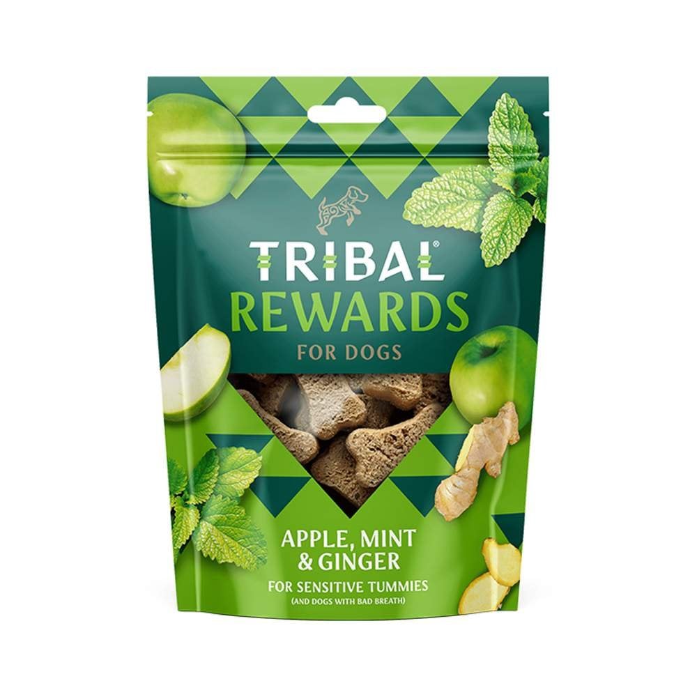 Tribal Dog Treats: Apple, Mint & Ginger 130g