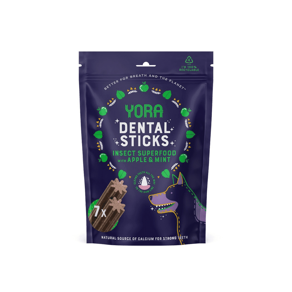 YORA Dog Treats: Dental Sticks for Small Dogs 7pk