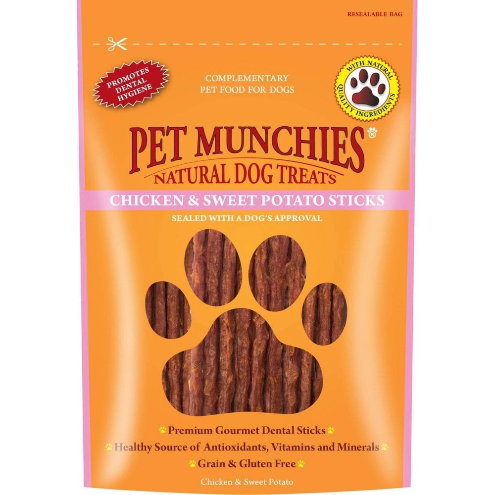 Pet Munchies Natural Chicken & Sweet Potato 90g