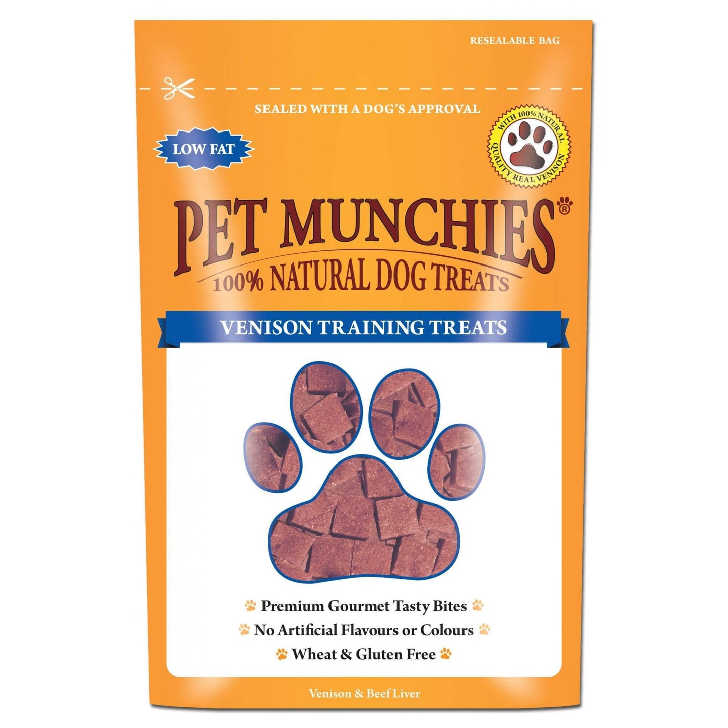 Pet Munchies Natural Venison Training Treats 50g