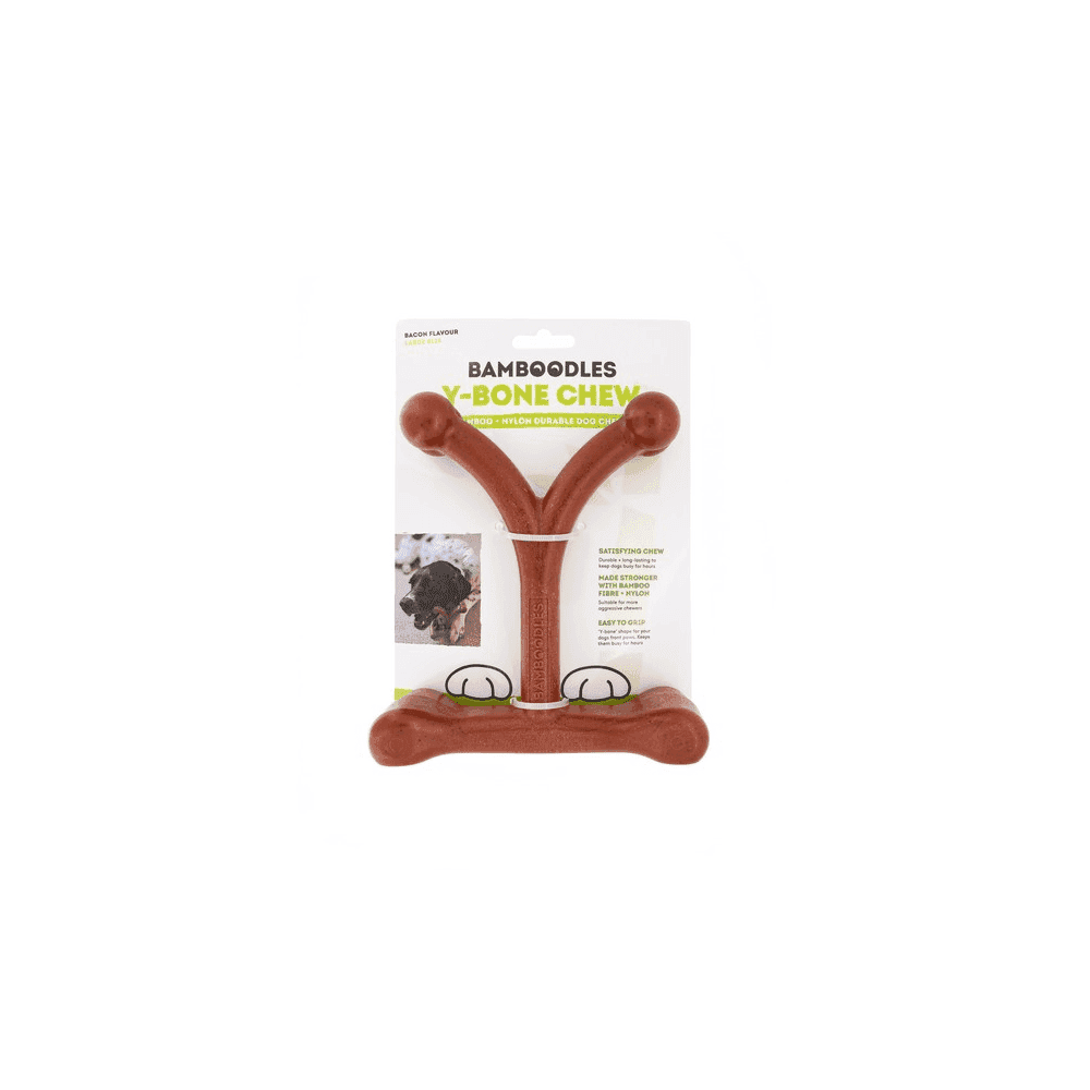 Bamboodles Y-Bone Bacon Flavour