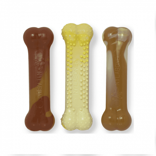 Nylabone Chicken/ Vanilla/ Corn Extreme Triple Pack Small
