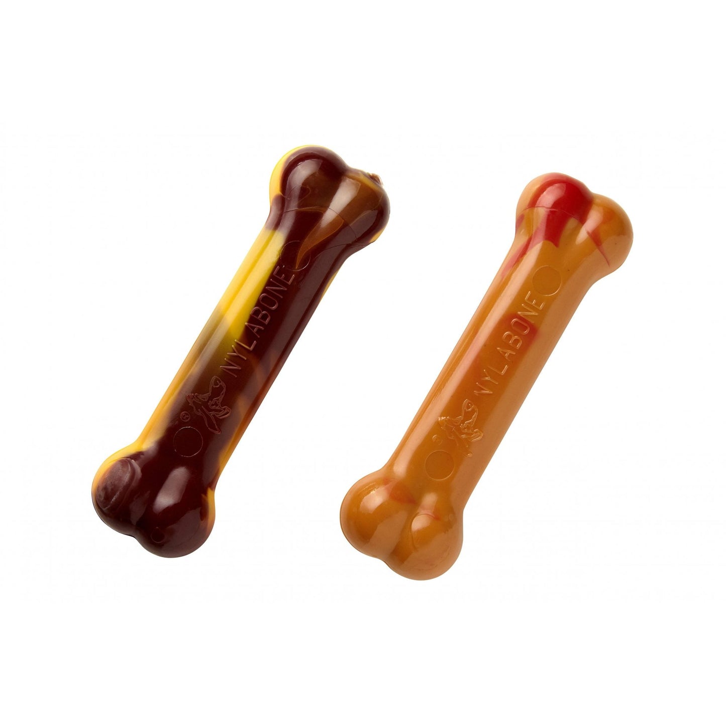 Nylabone Cheeseburger/ Apple Extreme Twin Pack Small