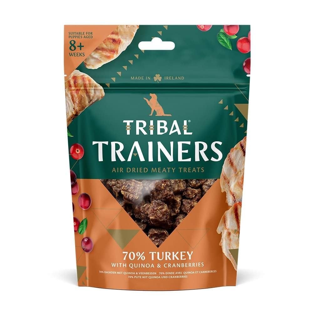 Tribal Dog Treats: Trainers Turkey & Cranberry 80g