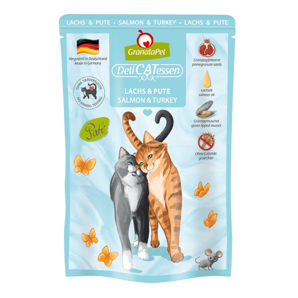 Granatapet Wet Cat Food: DeliCATessen Salmon & Turkey 85g