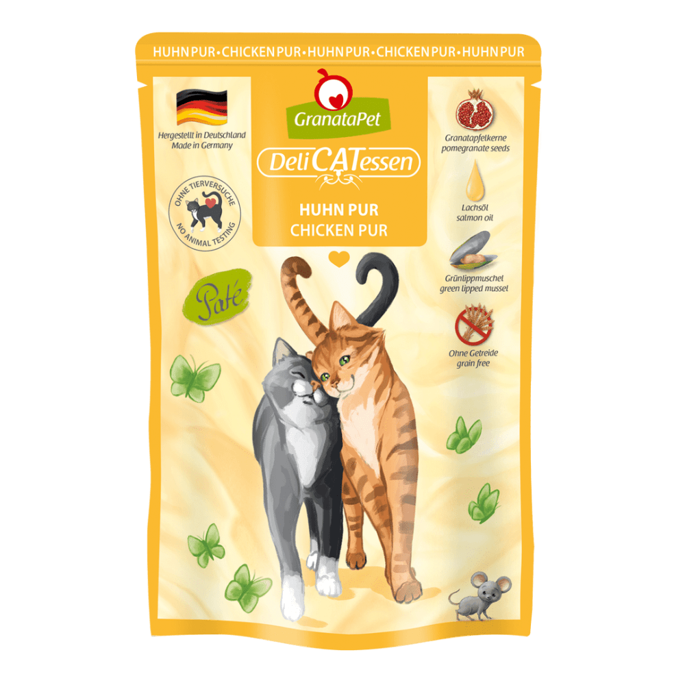 Granatapet Wet Cat Food: DeliCATessen Chicken PUR 85g
