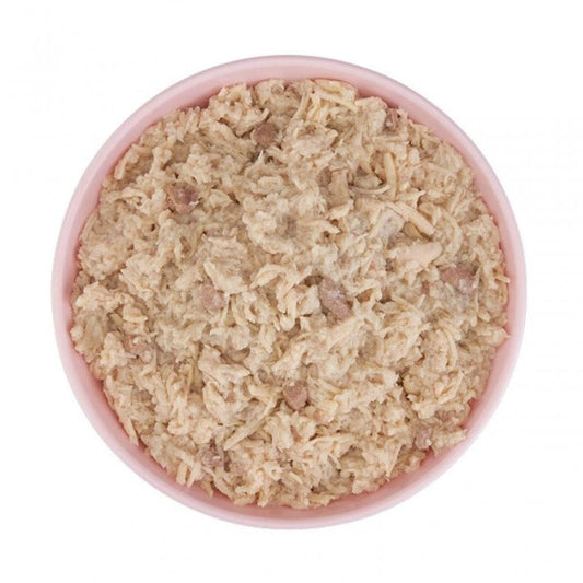 Schesir Baby Wet Cat Food: Kitten Chicken with Salmon in Broth 70g