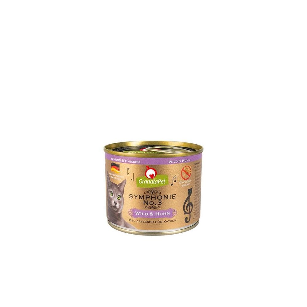 Granatapet Wet Cat Food: Symphonie Venison & Chicken 200g
