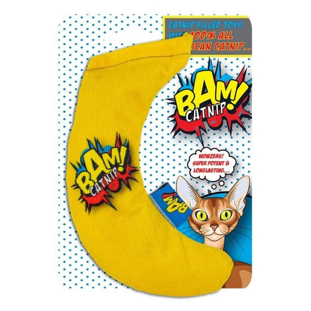 BAM Catnip Banana Cat Toy