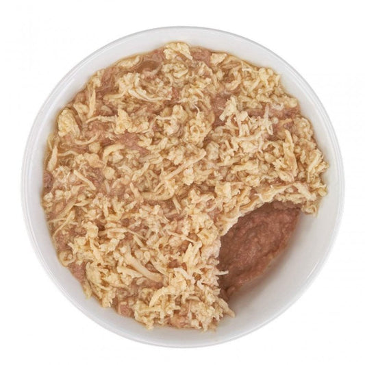 Schesir Silver Wet Cat Food: Senior Chicken & Duck in Broth 70g