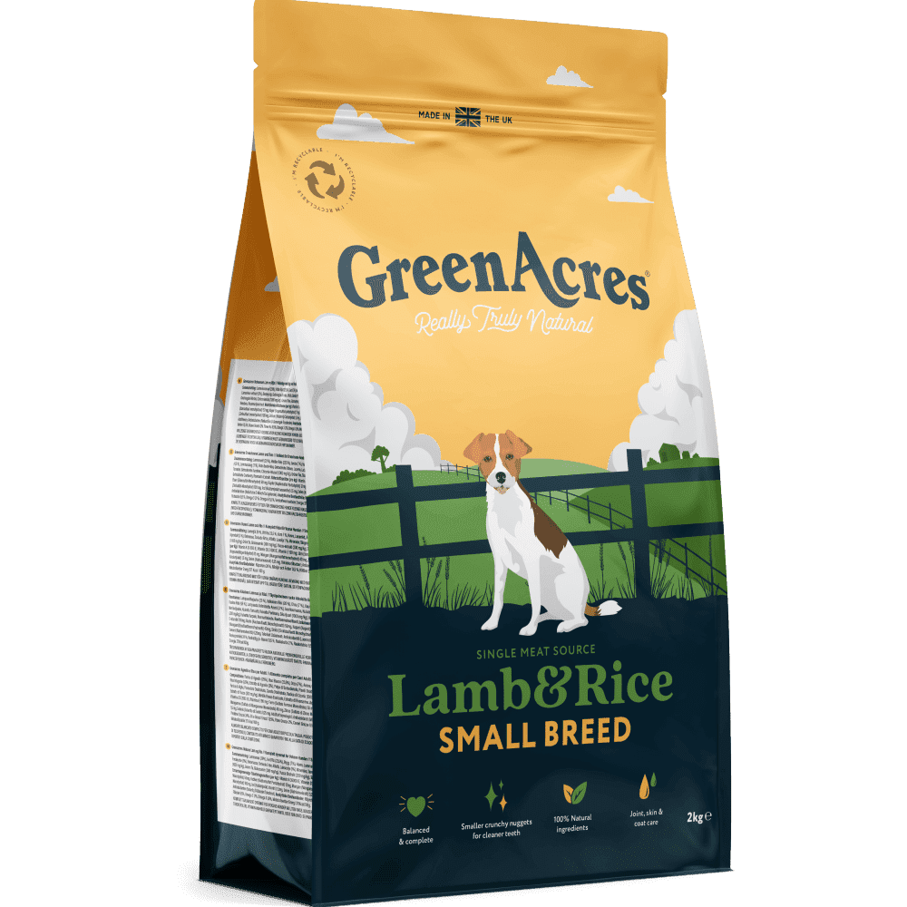 GreenAcres Dog Food: Adult Small Breed Lamb & Rice