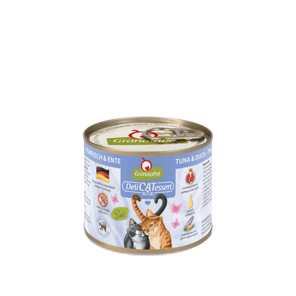 Granatapet Wet Cat Food: DeliCATessen Tuna & Duck 200g