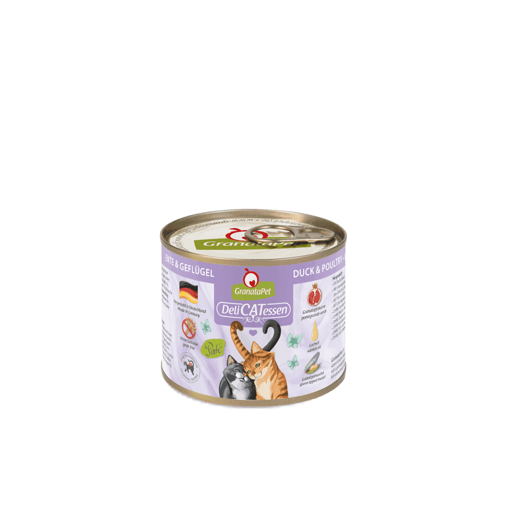 Granatapet Wet Cat Food: DeliCATessen Duck & Poultry 200g