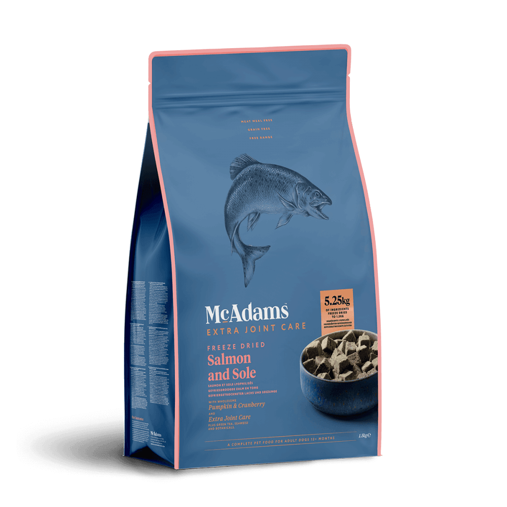 McAdams Dog Food: Freeze Dried Salmon & Sole