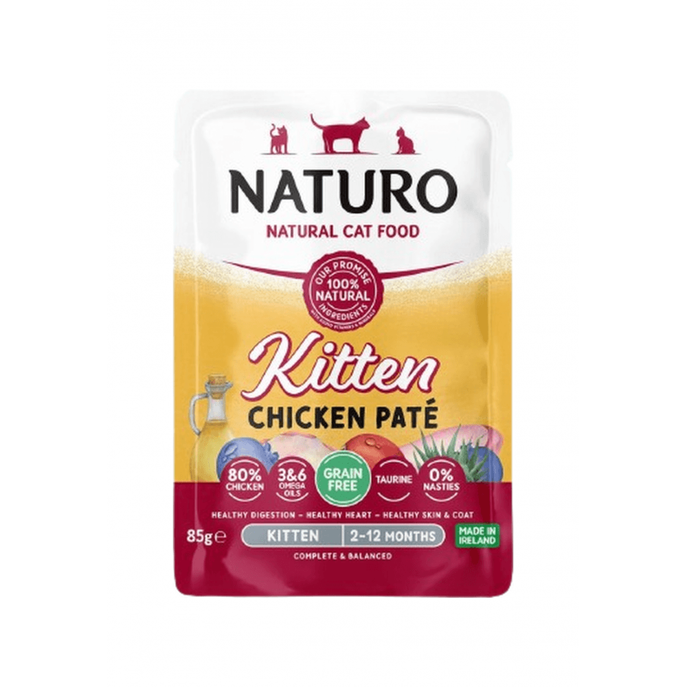 Naturo Cat Food: Kitten Chicken Pate 85g