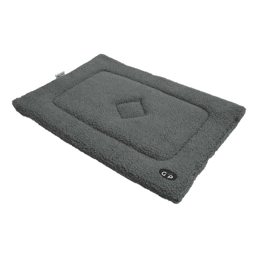 GorPets Sherpa Crate Mat Grey Extra Large (71cm x 107cm)