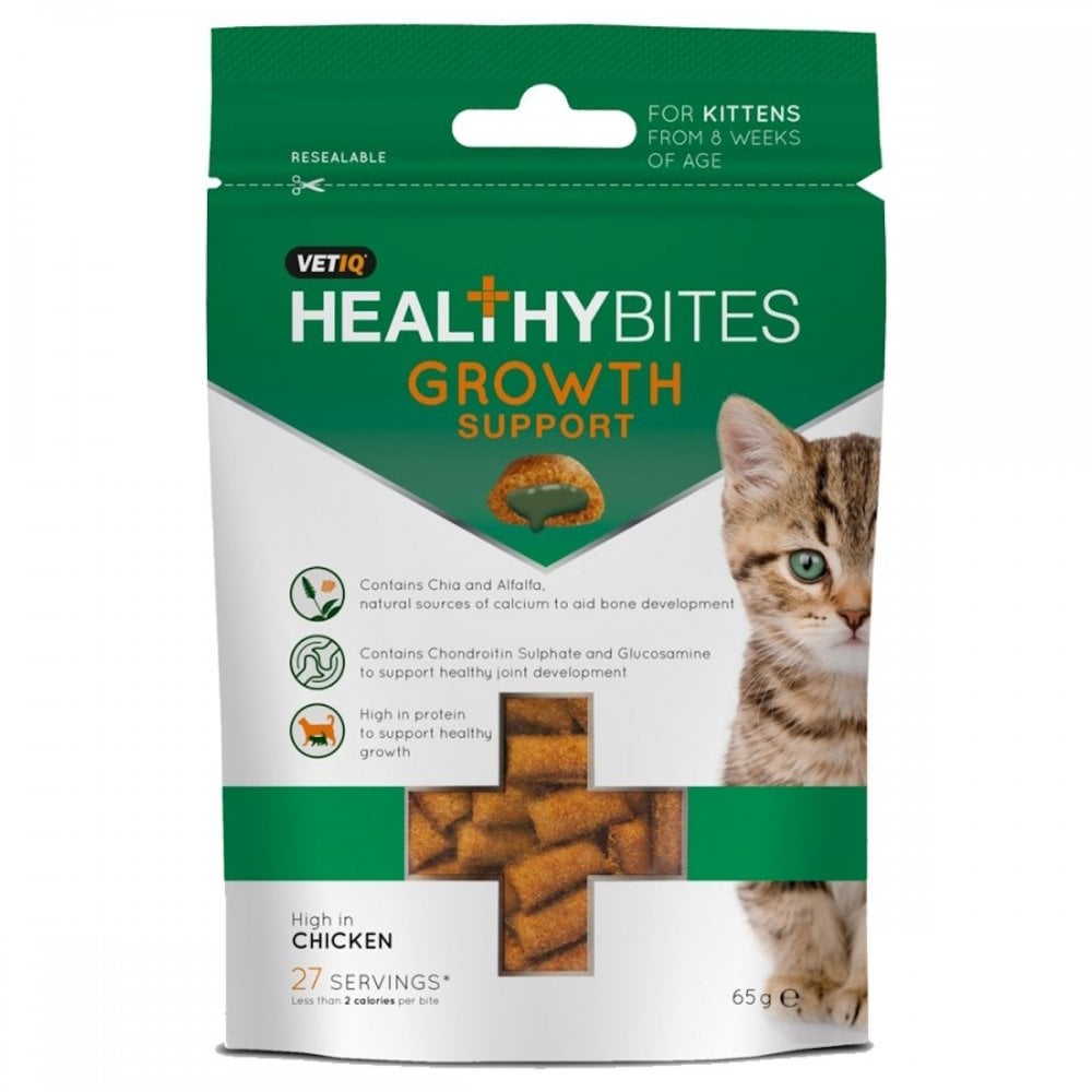 VETIQ Healthy Bites Growth Support for Kittens 65g