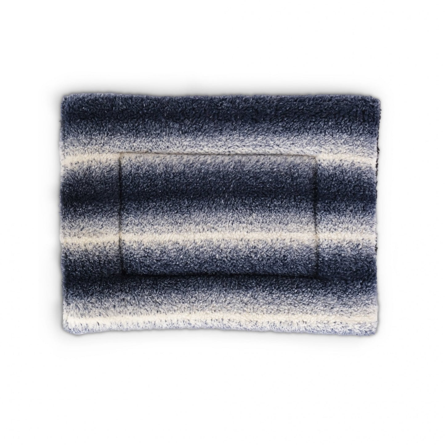 Petlife Crate Mat Midnight Blue Wolf Stripe
