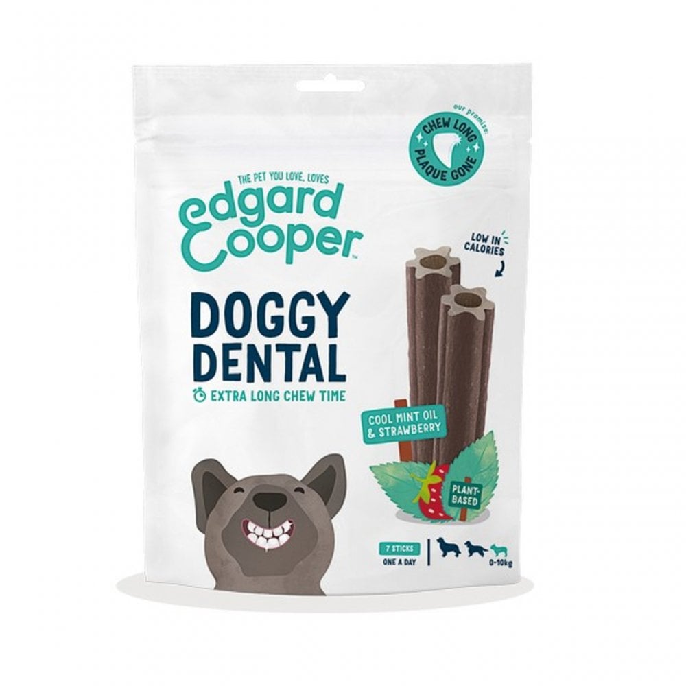 Edgard & Cooper Dental Sticks Strawberry & Mint Small Dog 7pk