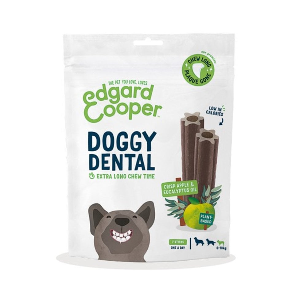 Edgard & Cooper Dental Sticks Apple & Eucalyptus Small Dog 7pk