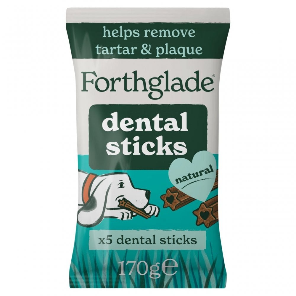 Forthglade Dog Treats: Dental Sticks for Dogs 5pk