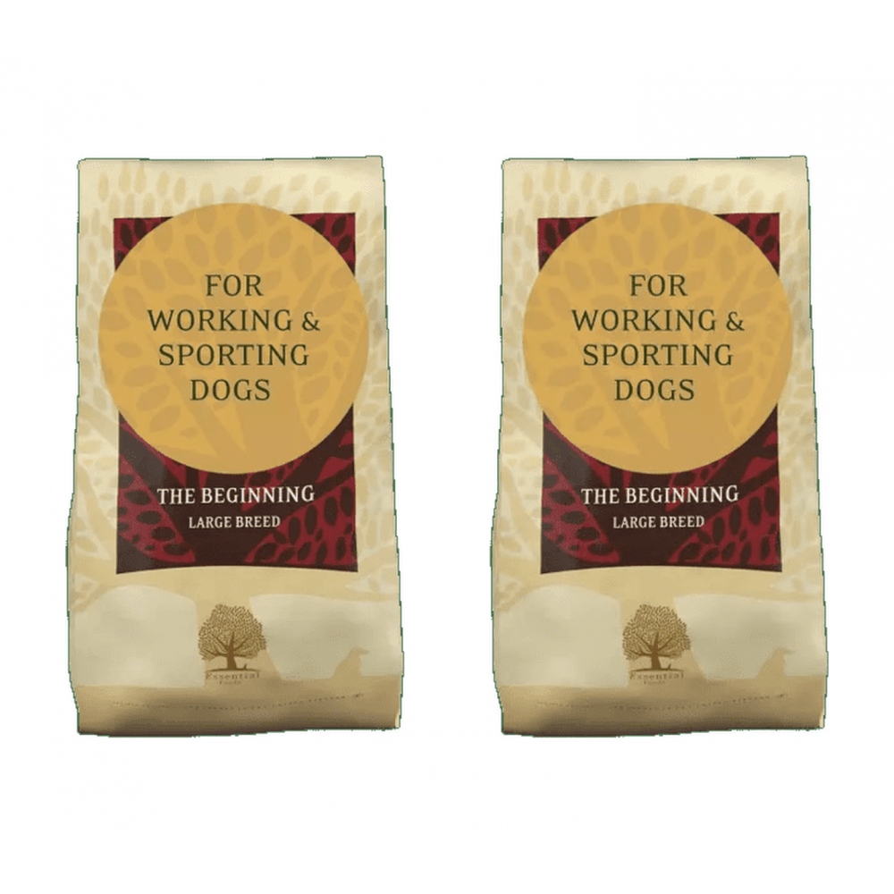 Essential Dog Food: Working Puppy The Beginning (Duck, Chicken & Salmon) Large Kibble