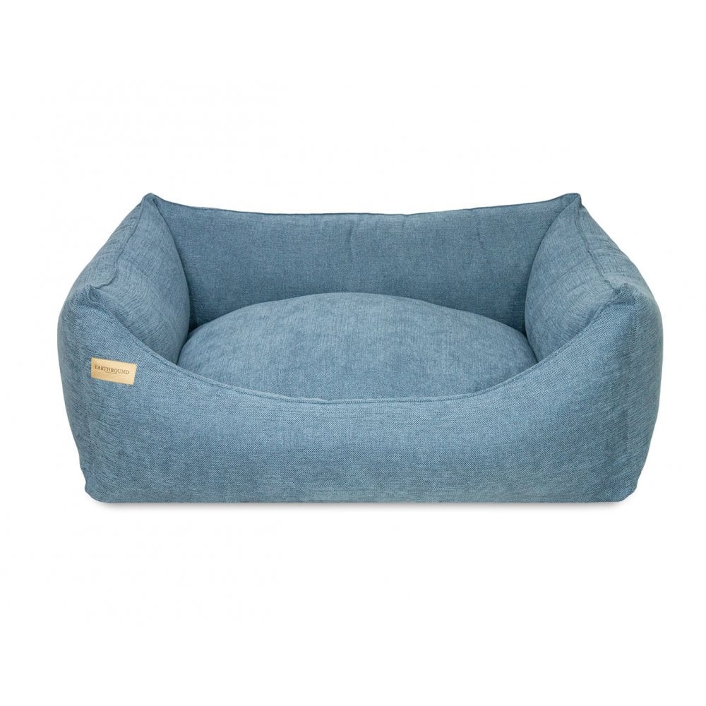 Earthbound Rectangular Removable Cover Orkney Bed Daisy Blue