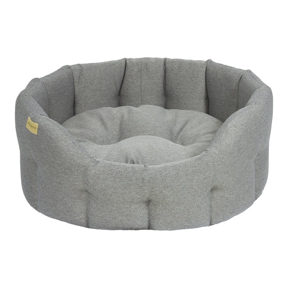 Earthbound Round Camden Bed Grey