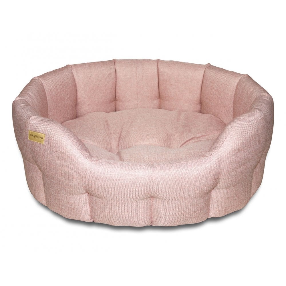 Earthbound Round Morland Bed Pink