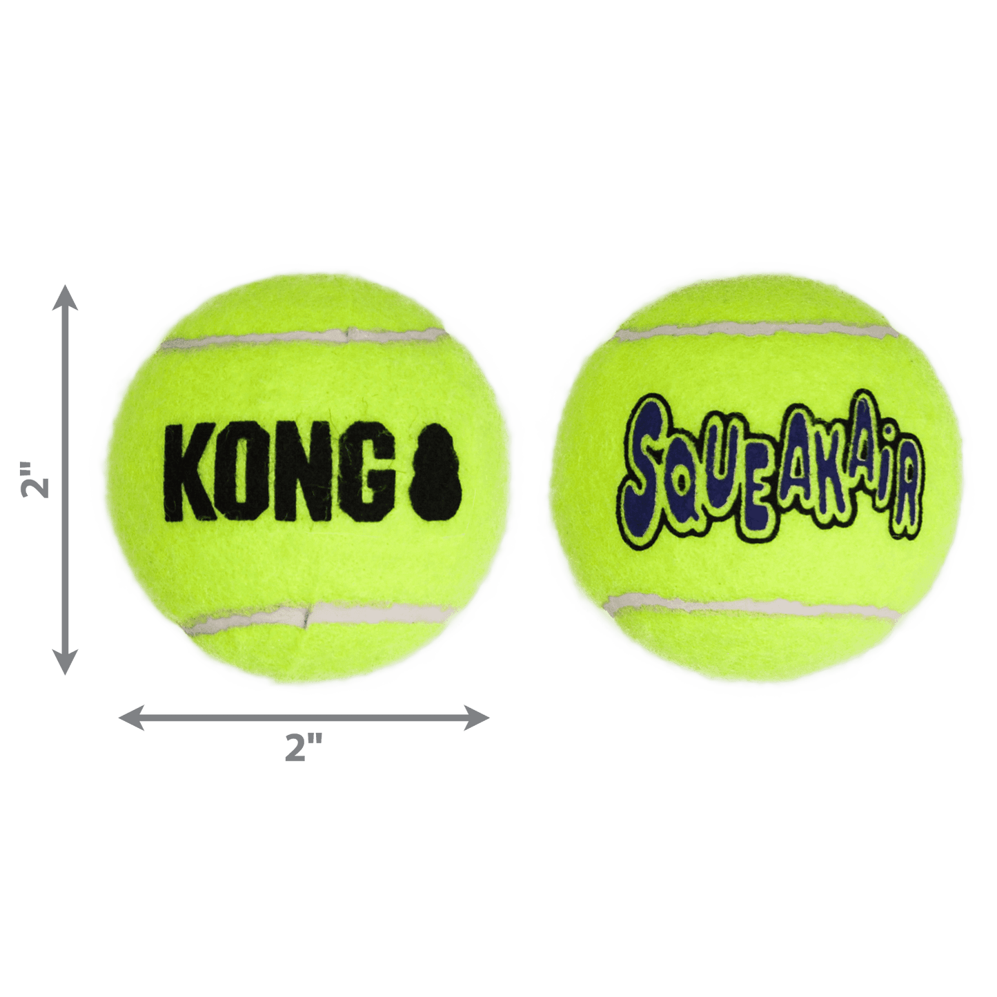 KONG SqueakAir Balls Small 3pk