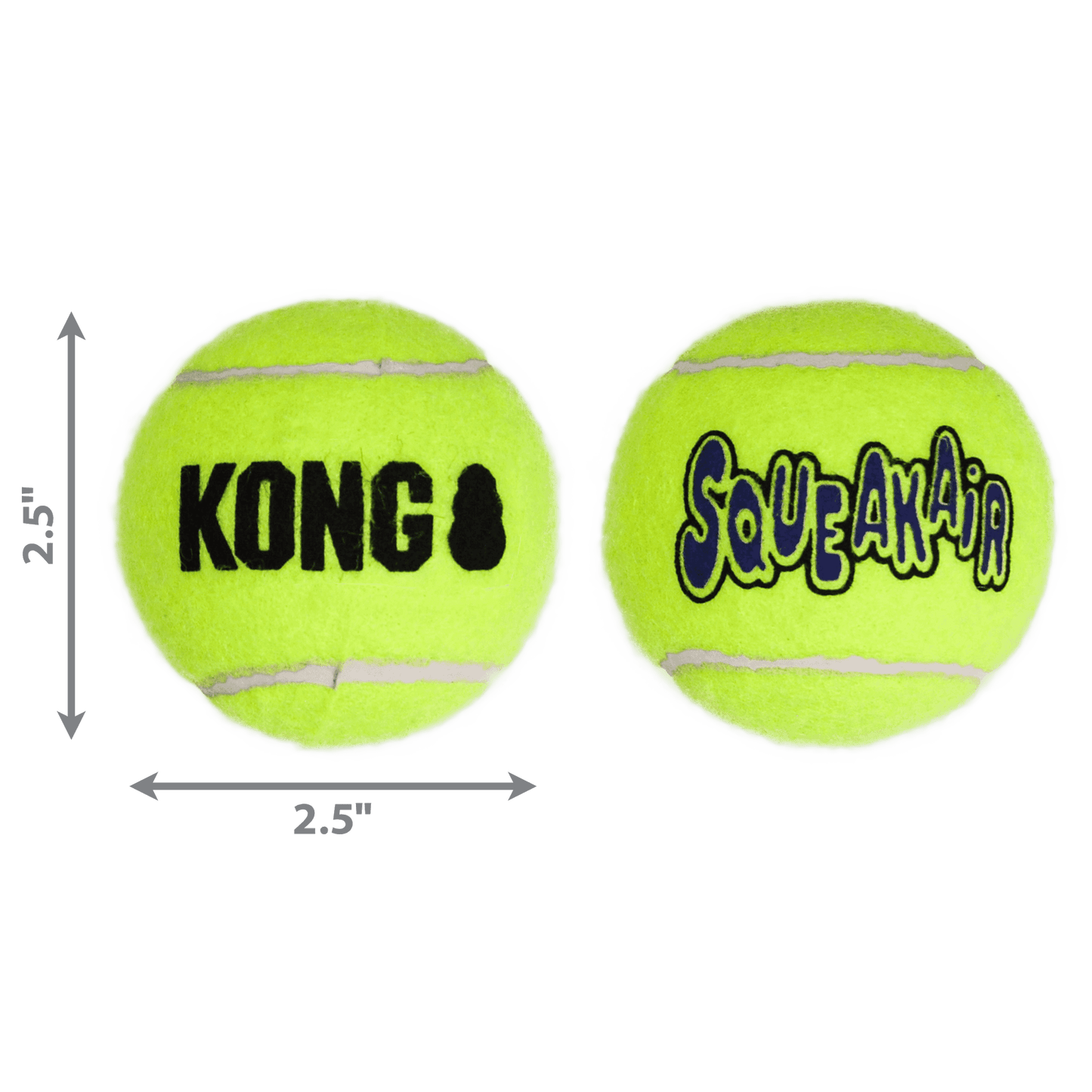 KONG SqueakAir Balls Medium 3pk
