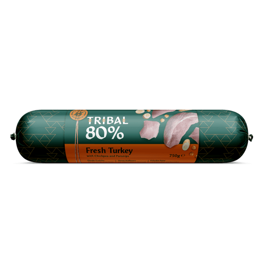 Tribal Wet Dog Food: 80% Turkey Sausage