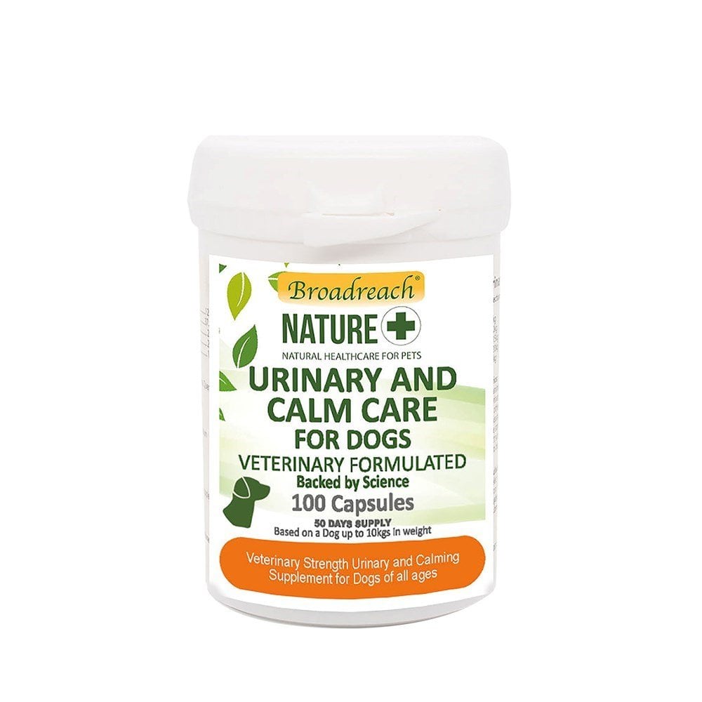 Broadreach Nature Urinary & Calm Care for Dogs 100 Capsules