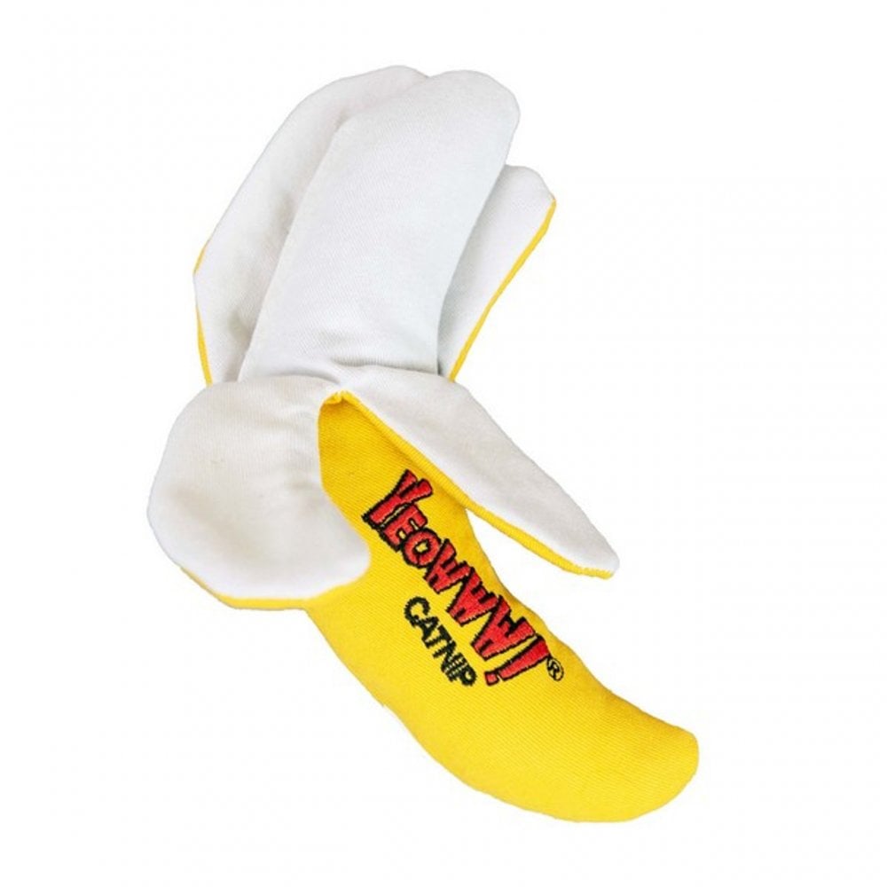 Yeowww! Peeled Banana Catnip Toy