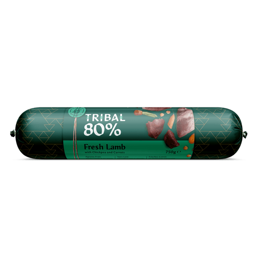 Tribal Wet Dog Food: 80% Lamb Sausage