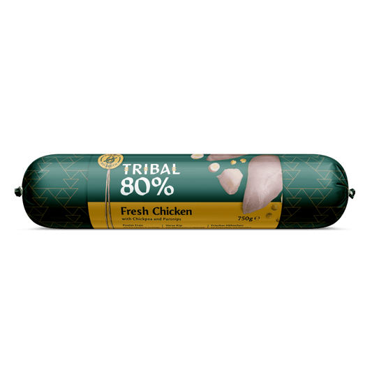 Tribal Wet Dog Food: 80% Chicken Sausage