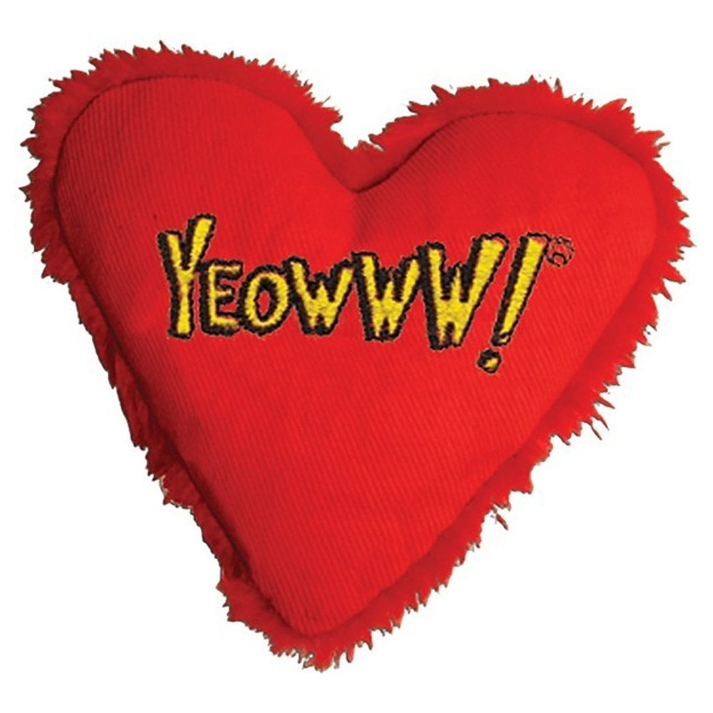 Yeowww! Hearrrt Attack Catnip Toy
